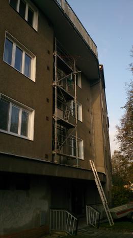 Rekonstrukce bytového domu,Olomouc 4