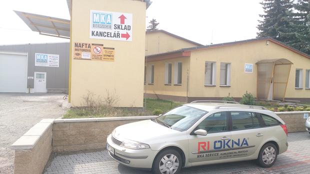 Sklad Olomouc - sídlo firmy,sklad MKA Service s.r.o. 2