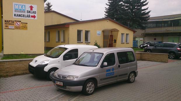Sklad Olomouc - sídlo firmy,sklad MKA Service s.r.o. 9
